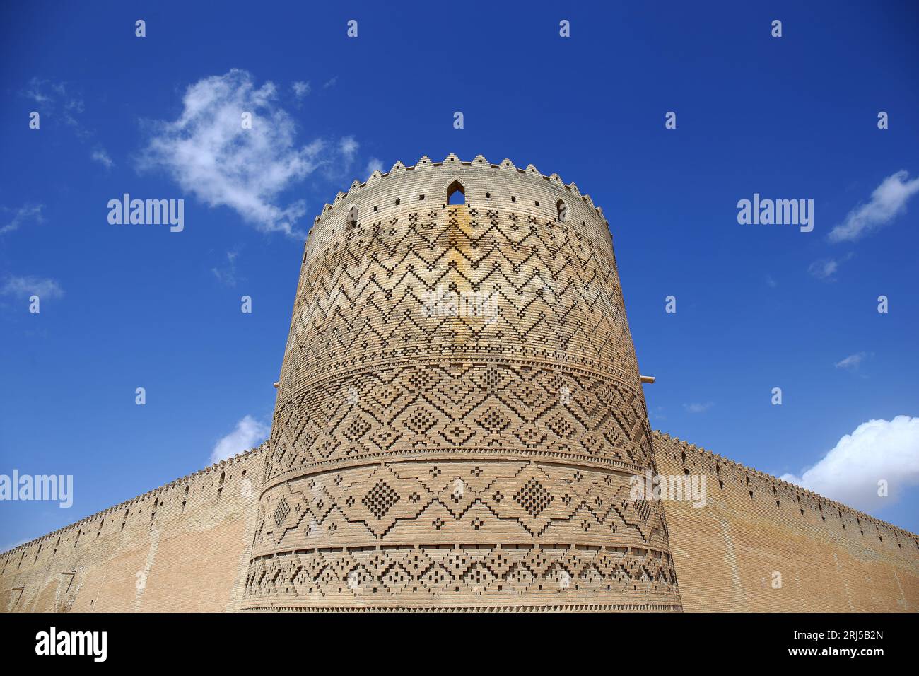 Arg-e Karim Khan Zitadellenturm, Provinz Fars, Shiraz, Iran Stockfoto