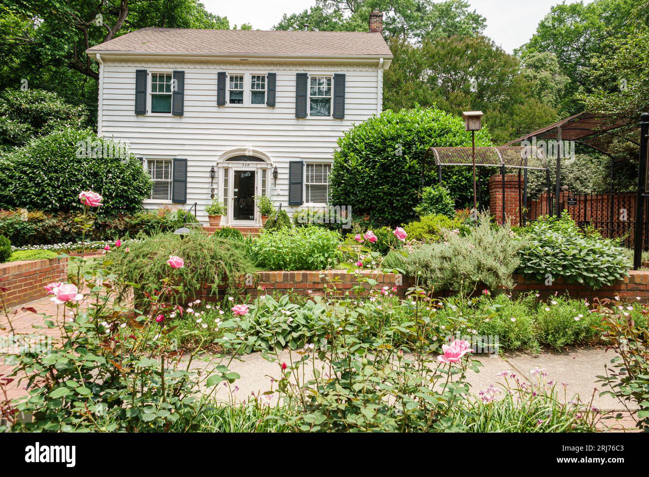 Charlotte North Carolina, Myers Park, Ridgewood Avenue, Wing Haven Gardens und Bird Sanctuary, natürlicher Lebensraum, lokale Tierwelt, Landschaftsgestaltung, draußen Stockfoto