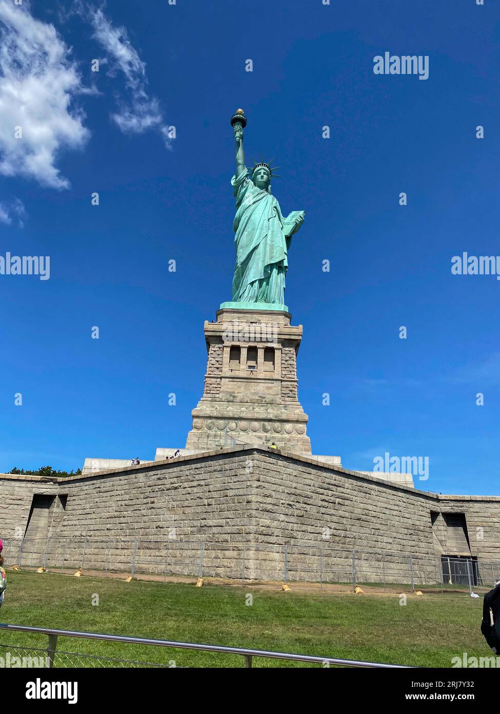 Freiheitsstatue, Manhattan, New York Stockfoto