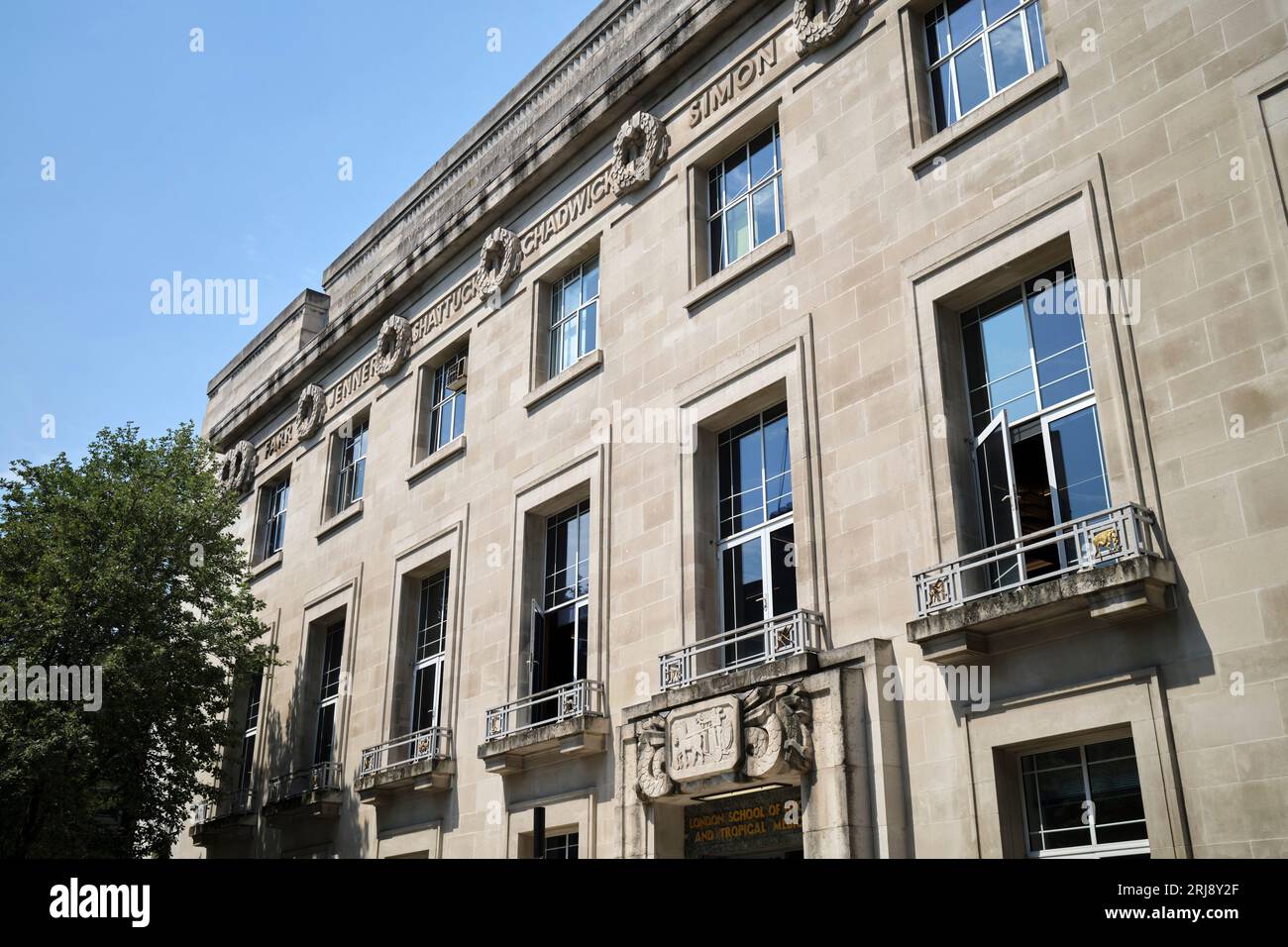 London School of Hygiene and Tropical Medicine Keppel Street London England UK Stockfoto