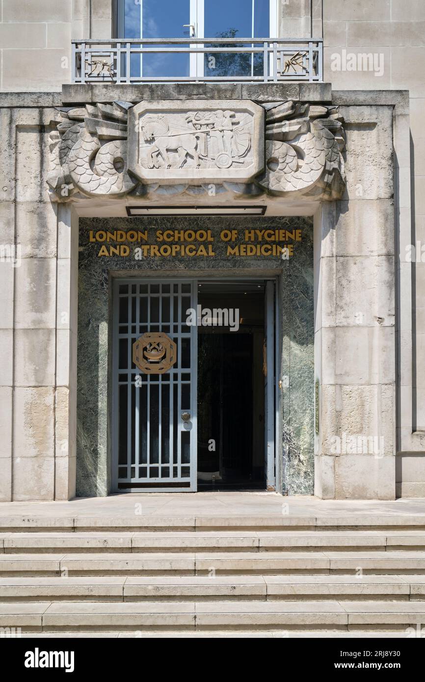 London School of Hygiene and Tropical Medicine Keppel Street London England UK Stockfoto