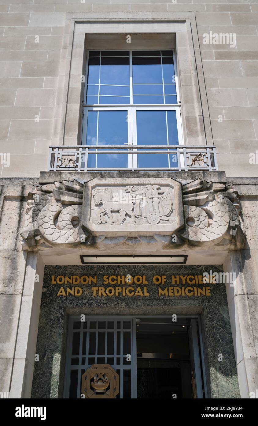 London School of Hygiene and Tropical Medicine Keppel Street London England UK Stockfoto