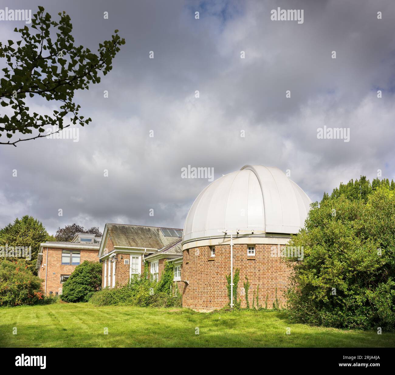 Sonnenphysik Obsevatory, University of Cambridge, England. Stockfoto