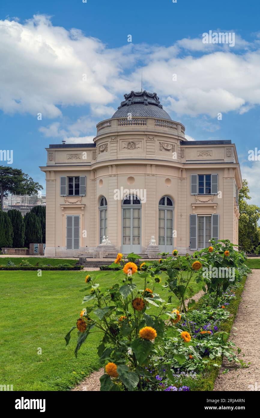 Schloss Bagatelle im Park Bagatelle - Paris, Frankreich Stockfoto