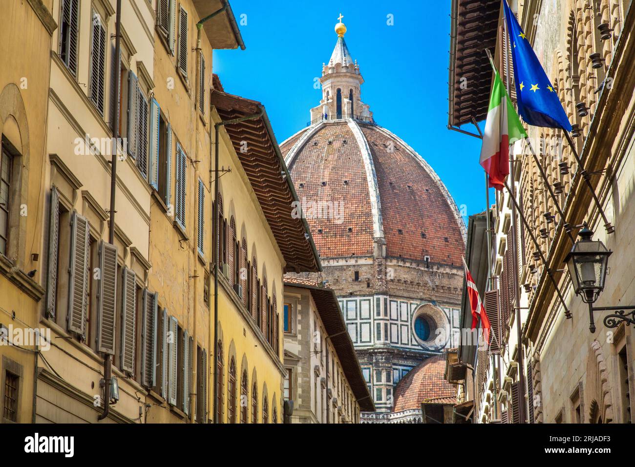 Die Kathedrale Santa Maria del Fiore, Florenz, Toskana, Italien Stockfoto