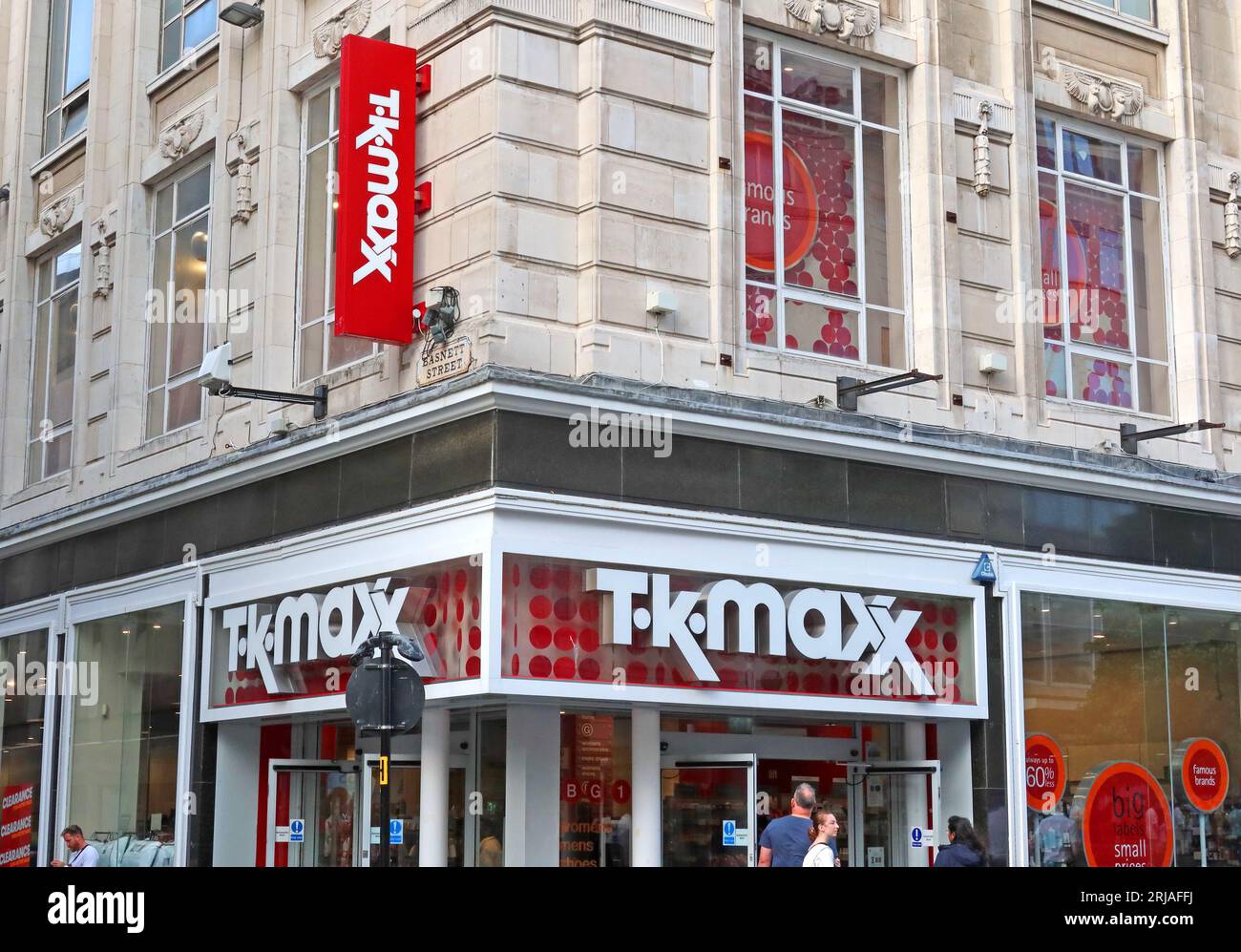 TK Maxx, 51-53 Church St, Liverpool, Merseyside, England, UK, L1 1 1DE Stockfoto