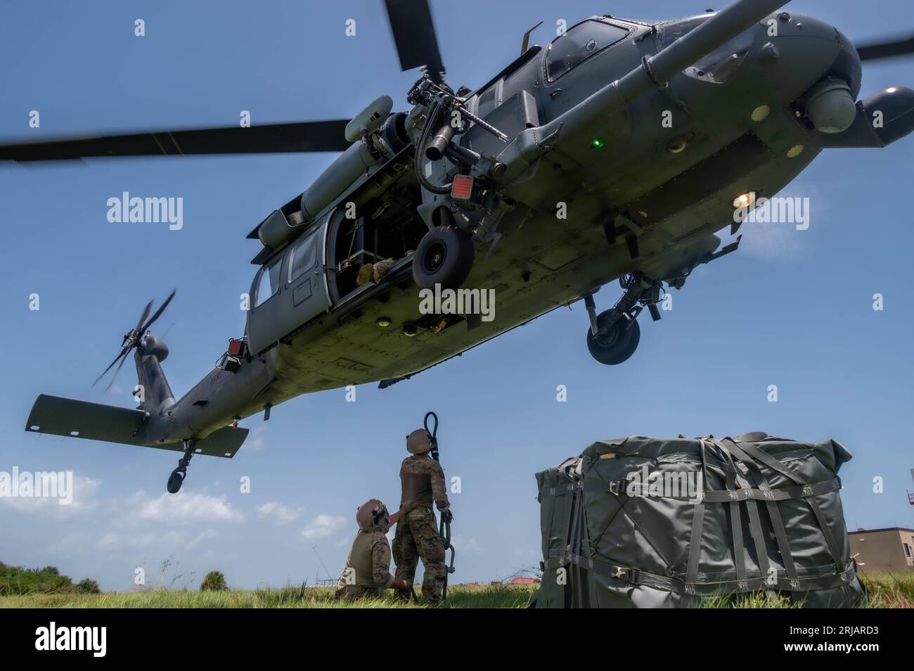 Logistics Readiness Squadron auf der Patrick Space Force Base, Fla., 25. Juli, 2023.USA Foto der Luftwaffe von Staff Sgt. Darius Sostre-Miroir Stockfoto