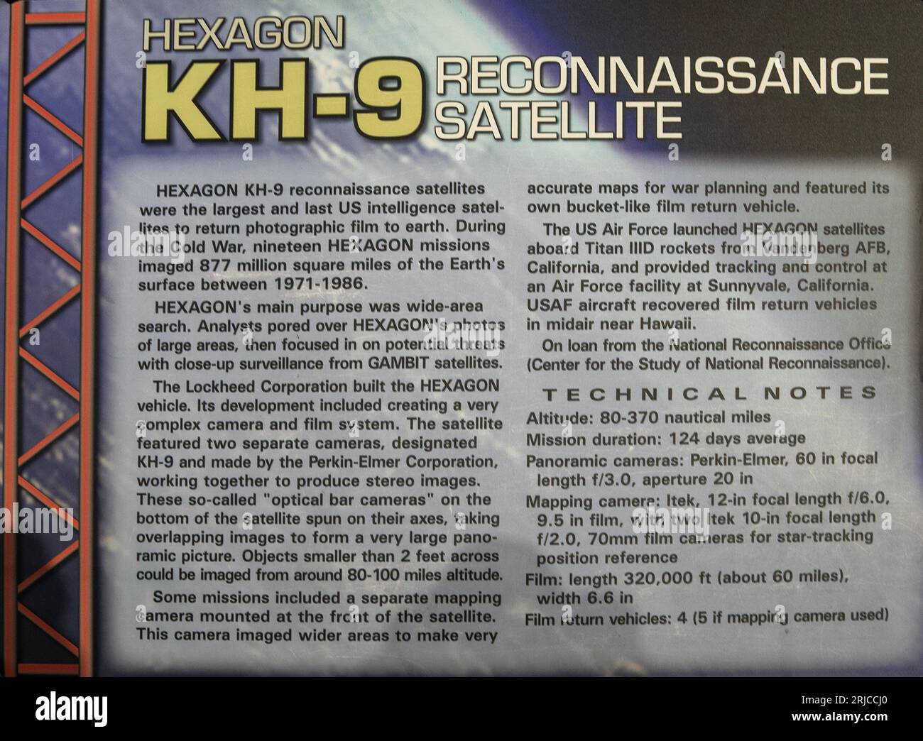 National Museum der United States Air Force in Dayton Ohio Stockfoto