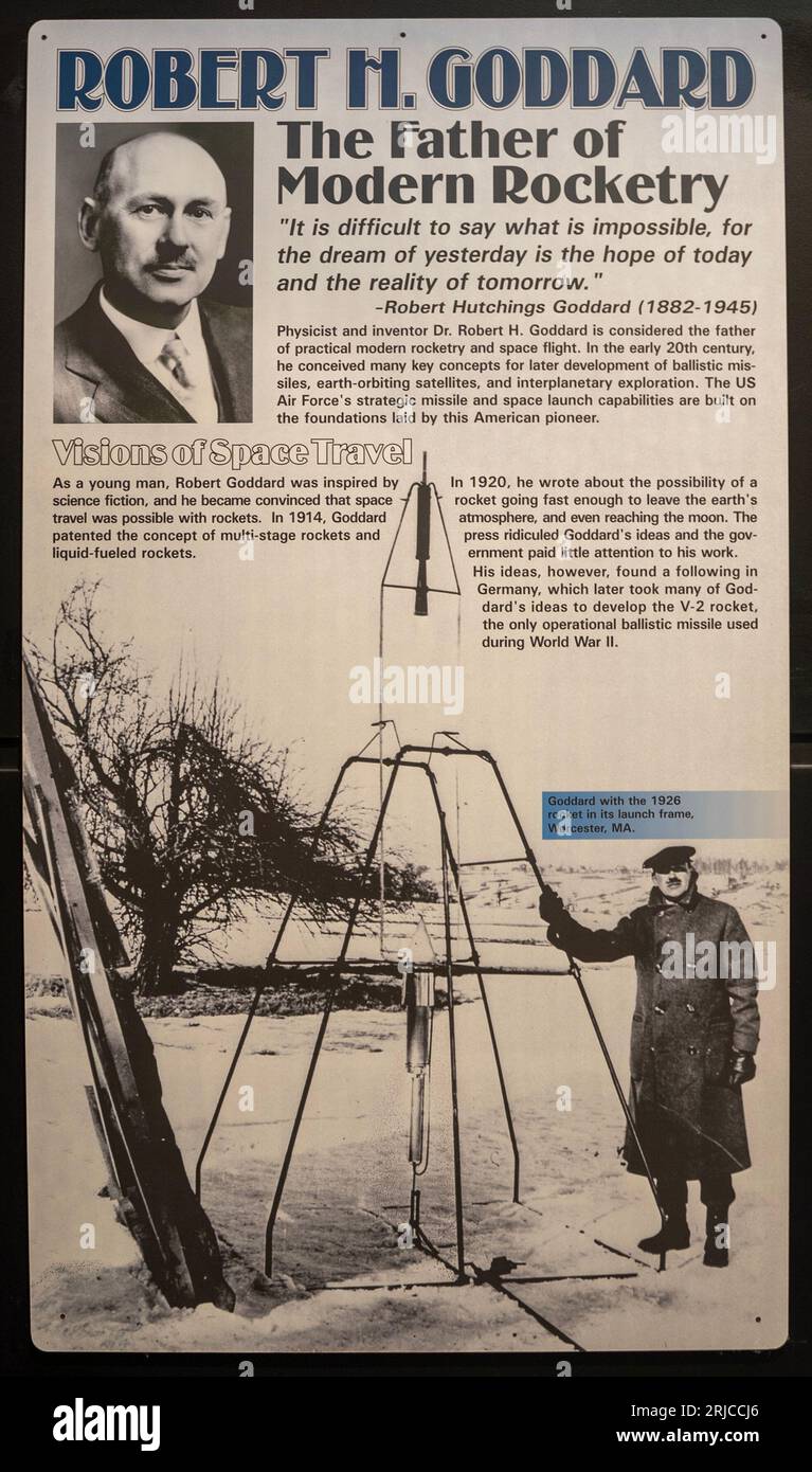 National Museum der United States Air Force in Dayton Ohio Stockfoto