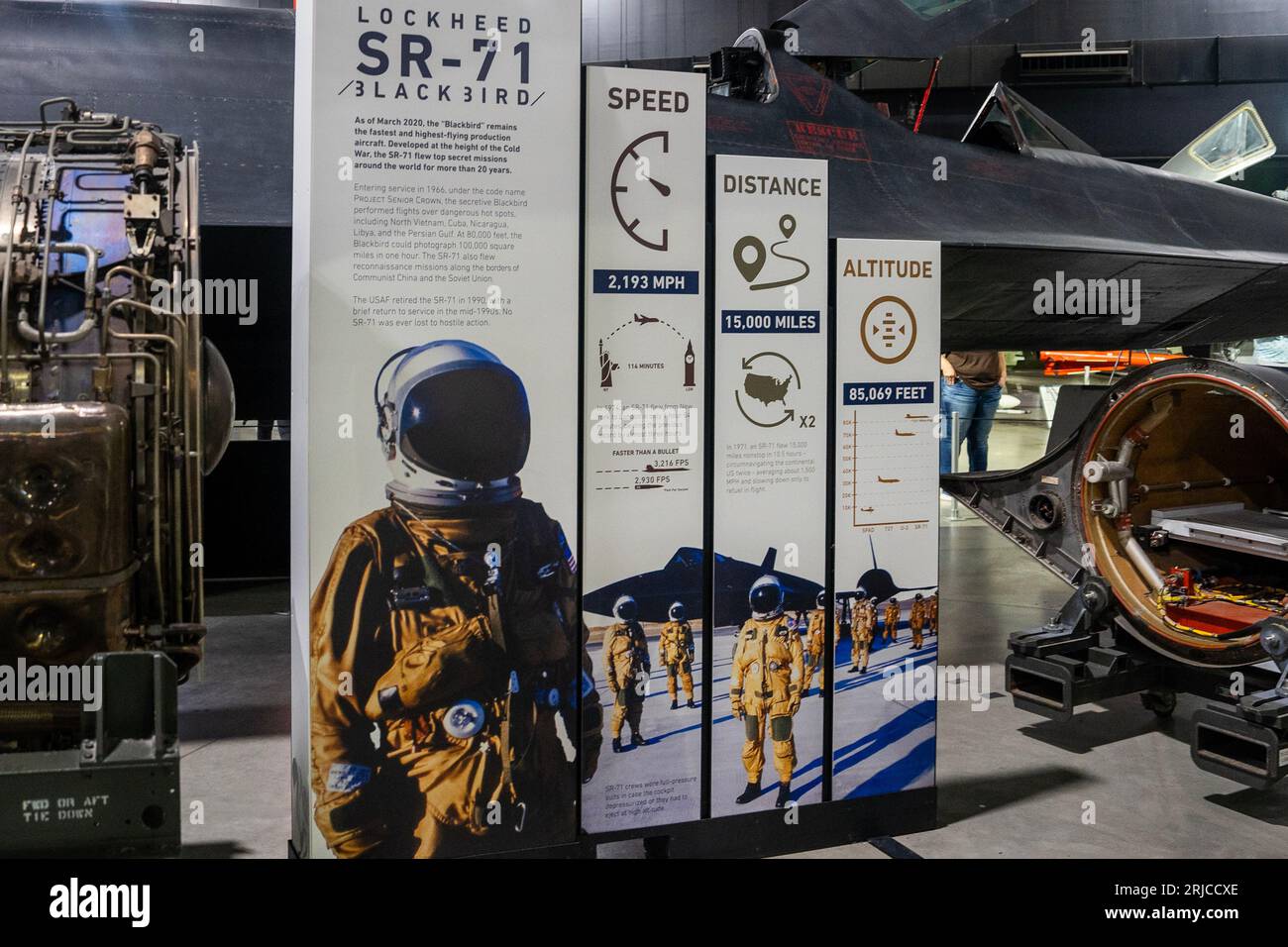 National Museum der United States Air Force in Dayton Ohio Stockfoto