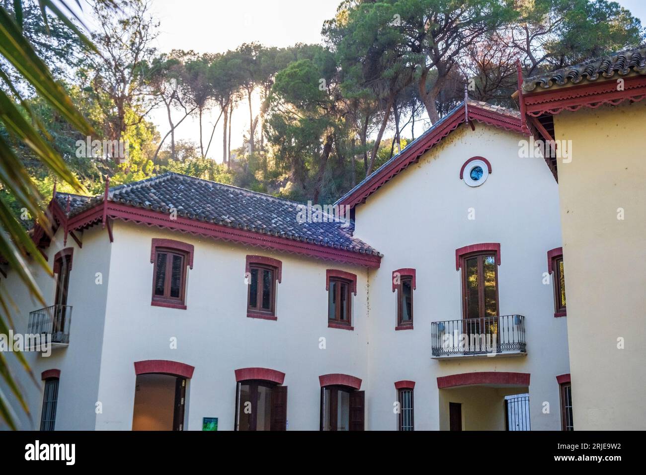 Jardín Histórico-Botánico La Concepción, Málaga, Spanien Stockfoto