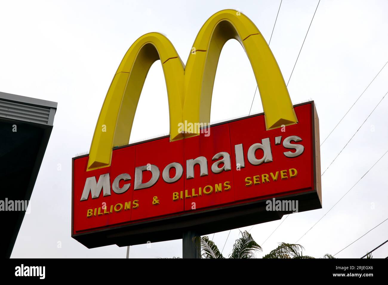 Enseigne Lumineux LED à Piles MC DONALD'S Fast Food Panini
