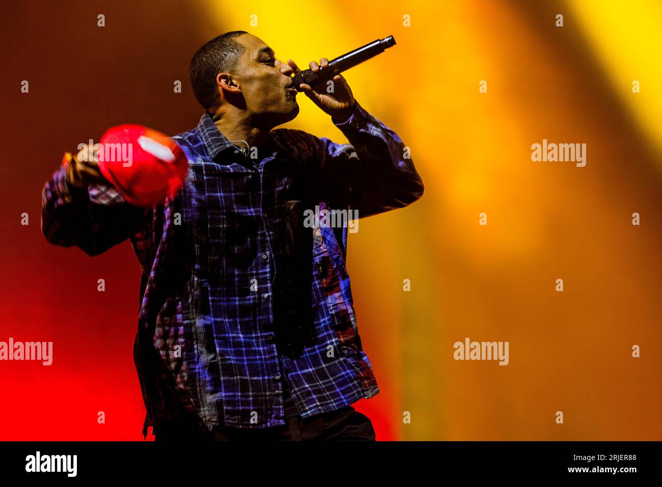 Ungarn 11. August 2023 Loyle Carner live beim Sziget Festival in Budapest © Andrea Ripamonti / Alamy Stockfoto