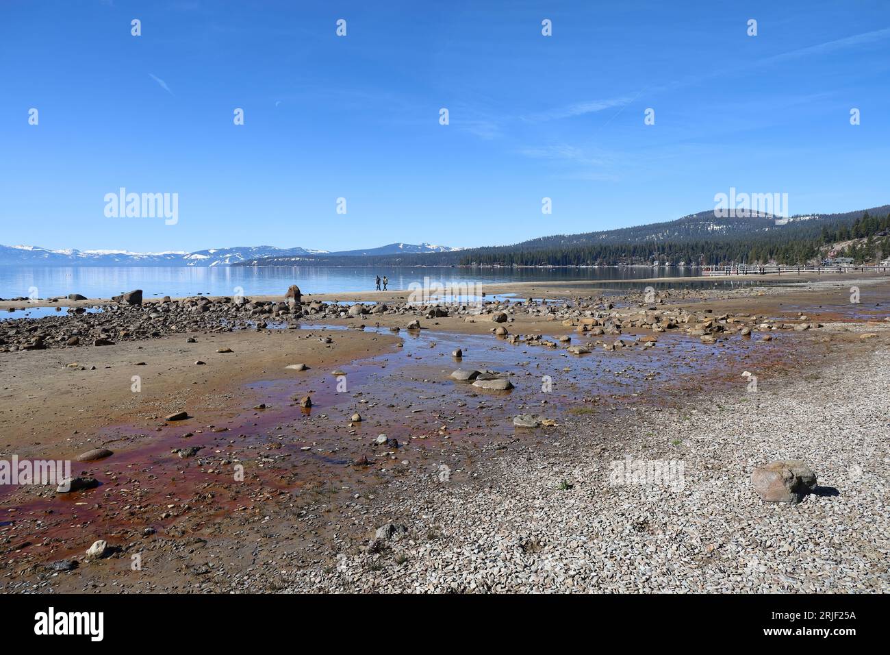 Foto vom Lake tahoe Sugar Pine State Park Stockfoto