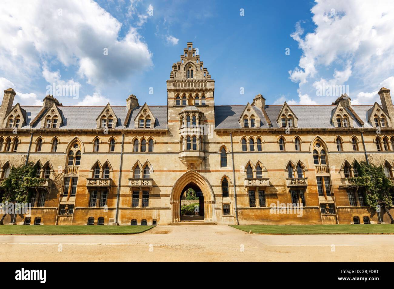 Das Christ Church College, manchmal auch bekannt als „The House“, ist ein konstituierendes College der University of Oxford in England Stockfoto