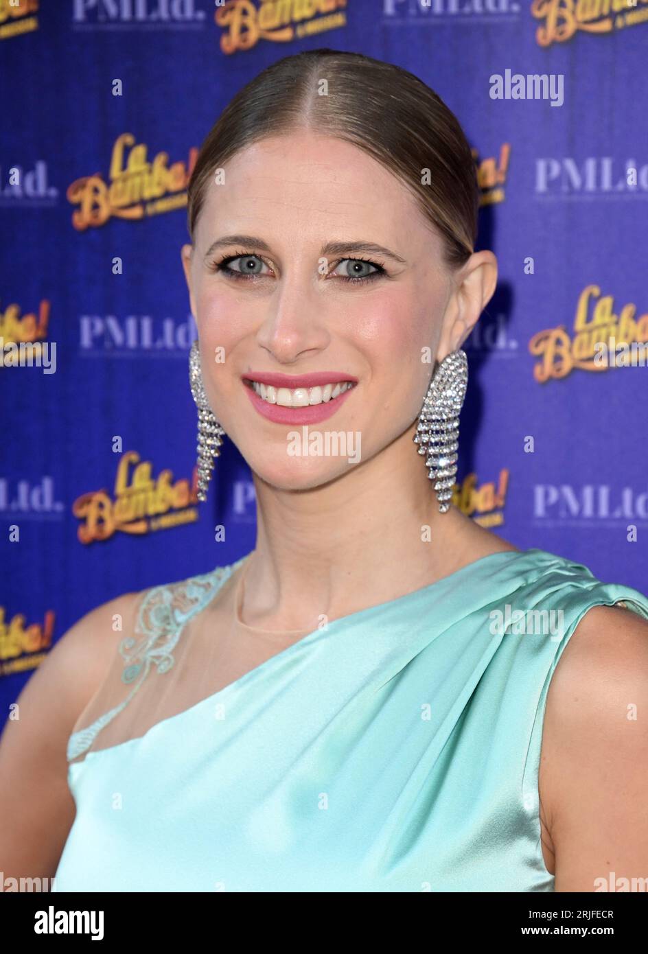 London, Großbritannien. August 2023. Giada Lini bei der Londoner Premiere von La Bamba! Im Peacock Theatre, Sadler’s Wells. Quelle: Doug Peters/EMPICS/Alamy Live News Stockfoto