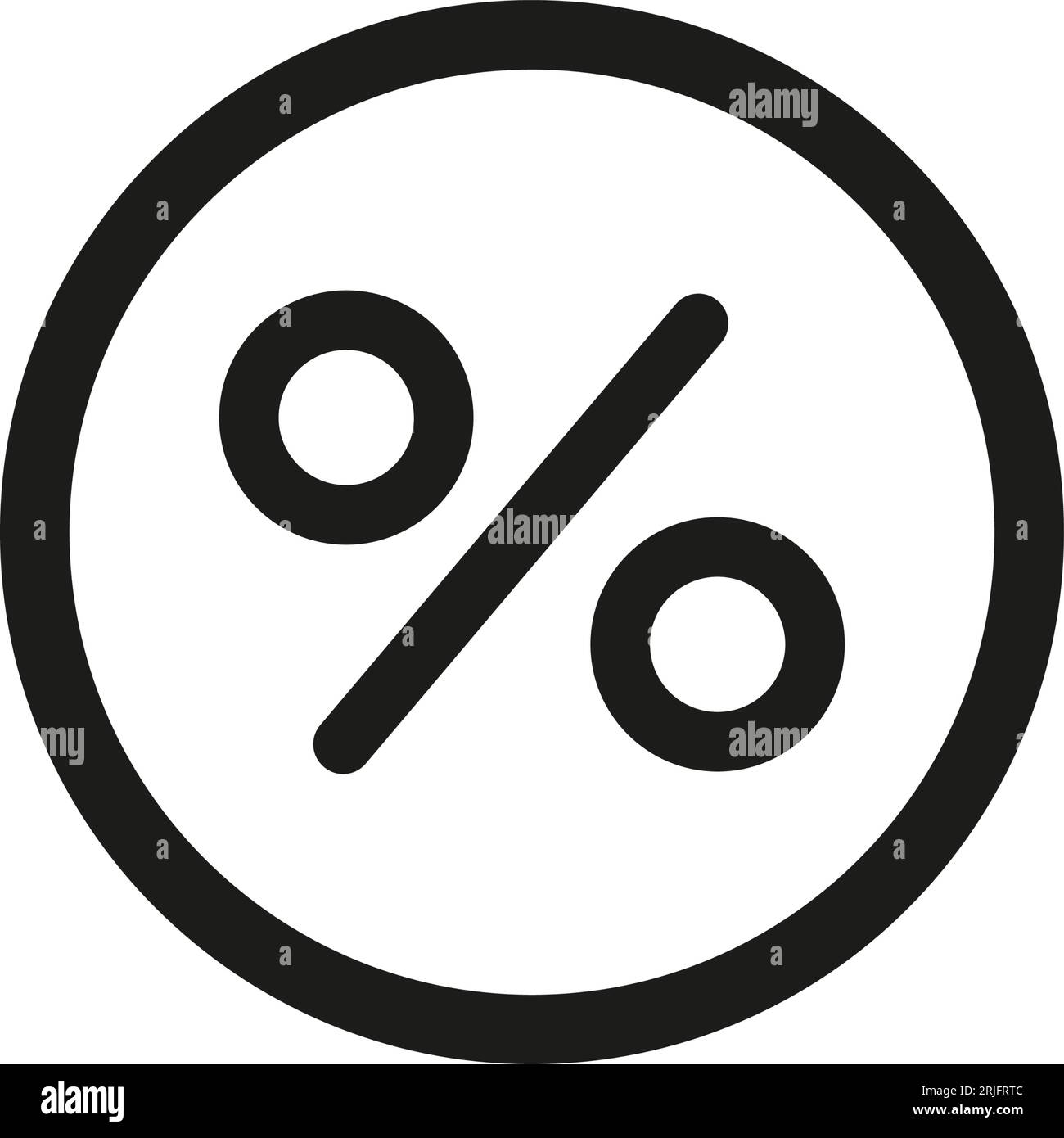 Symbol „Verkaufszeichen einfach“ Stock Vektor