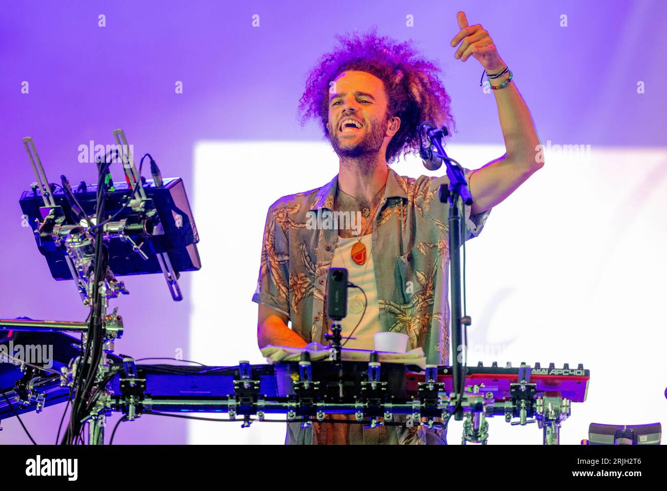 Ungarn 11. August 2023 Youngr live beim Sziget Festival in Budapest © Andrea Ripamonti / Alamy Stockfoto