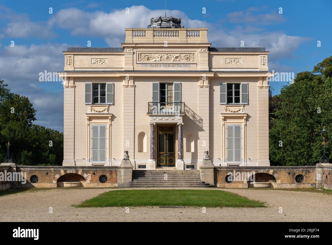 Schloss Bagatelle im Park Bagatelle - Paris, Frankreich Stockfoto