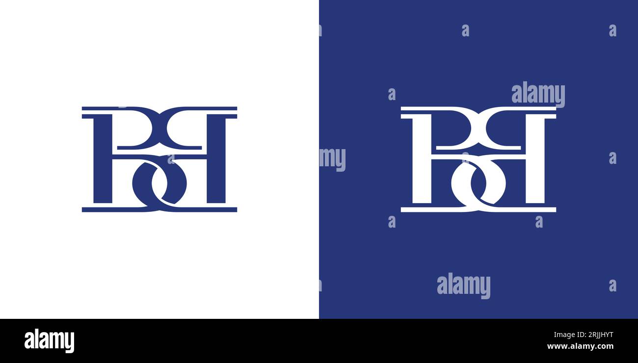 Modernes und einzigartiges BB-Logo Stock Vektor