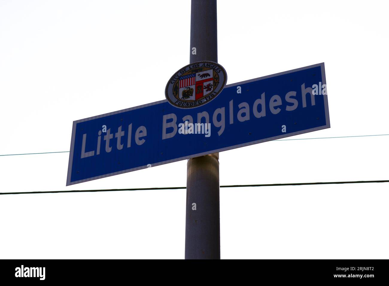 Los Angeles, Kalifornien: Little BANGLADESH, ein Viertel in der Stadt Los Angeles Stockfoto