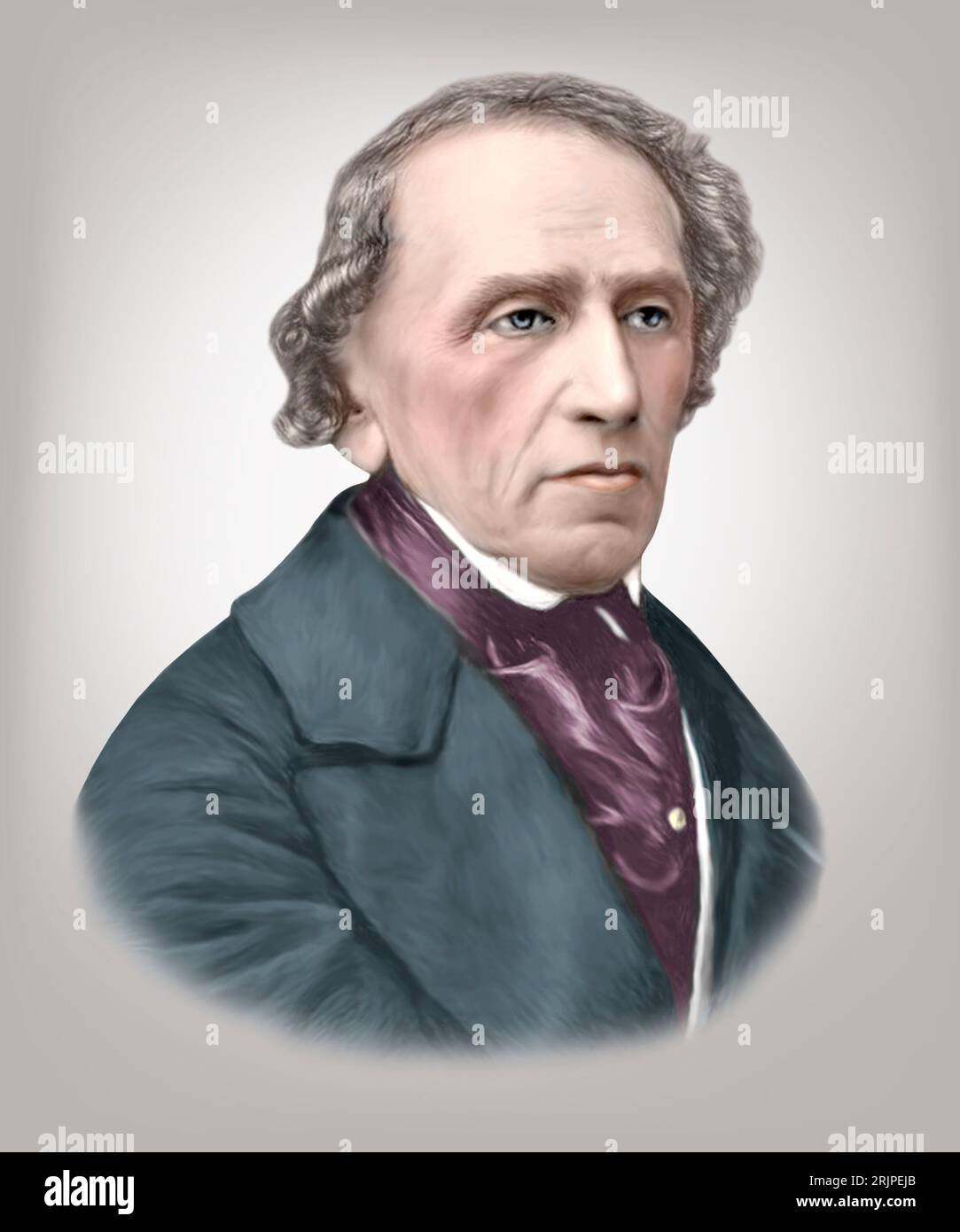 Giacomo Meyerbeer 1791-1864 Deutscher Komponist Stockfoto