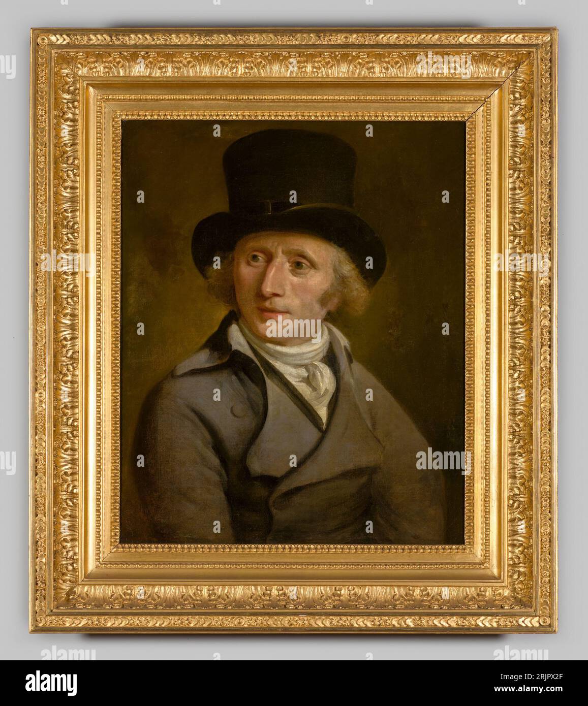 Zelfportret van Adriaan de Lelie zwischen 1775 und 1820 von Adriaan de Lelie Stockfoto