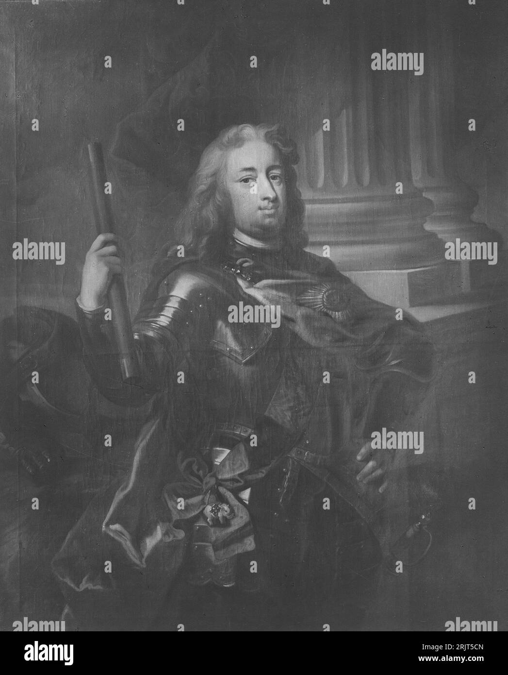 Karl, 1654-1730, lantgreve av Hessen-Kassel 1726 von Georg Engelhard Schröder Stockfoto