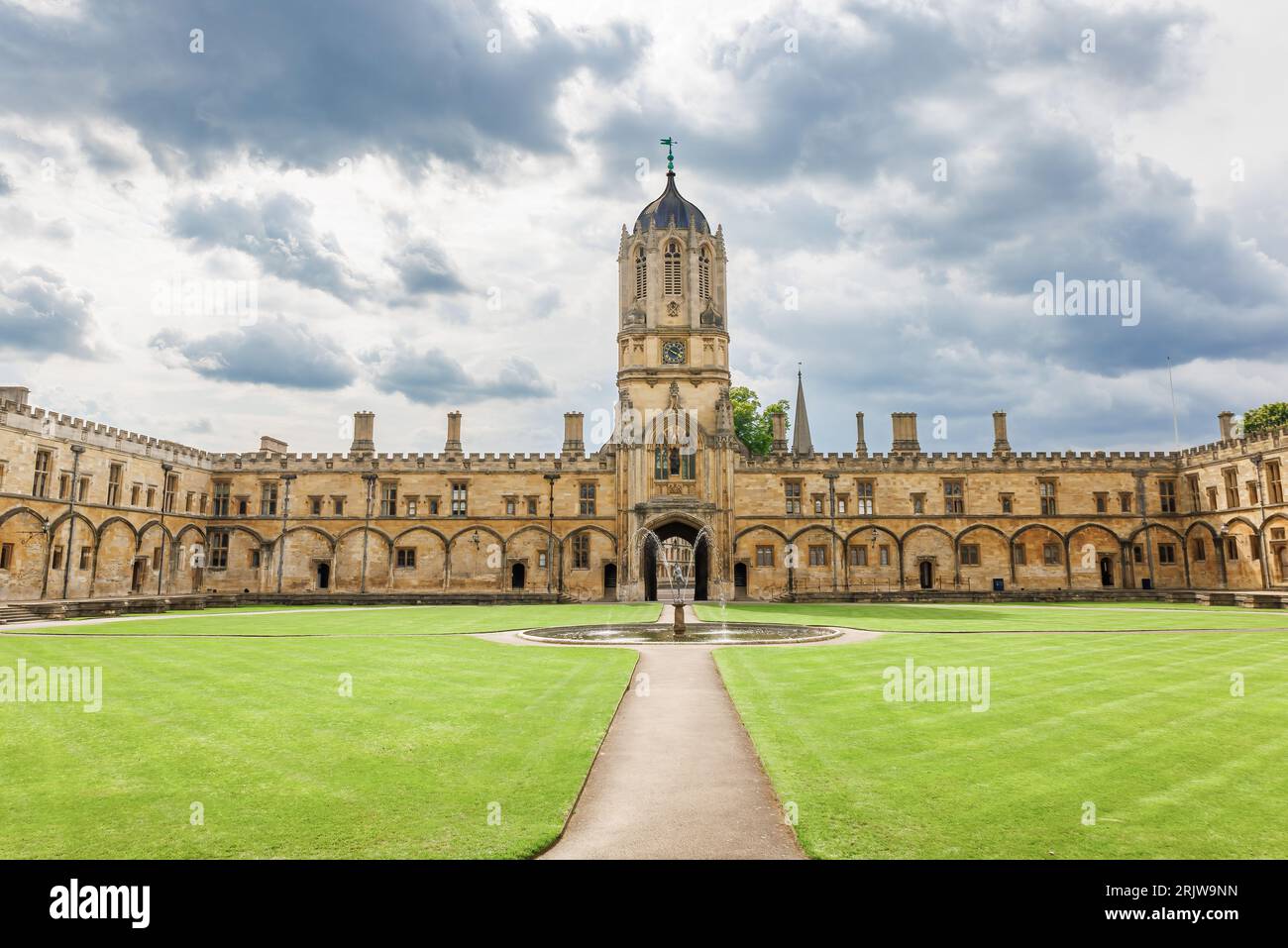 Das Christ Church College, manchmal auch bekannt als „The House“, ist ein konstituierendes College der University of Oxford in England Stockfoto