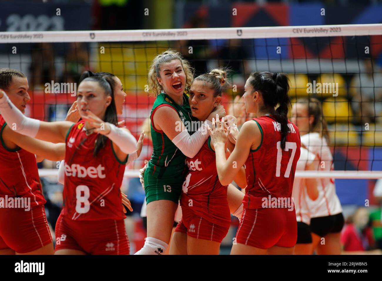 Turin, Italien. August 2023. CEV EuroVolley 2023 Turin Credit: Nderim Kaceli/Alamy Live News Credit: Nderim Kaceli/Alamy Live News Stockfoto