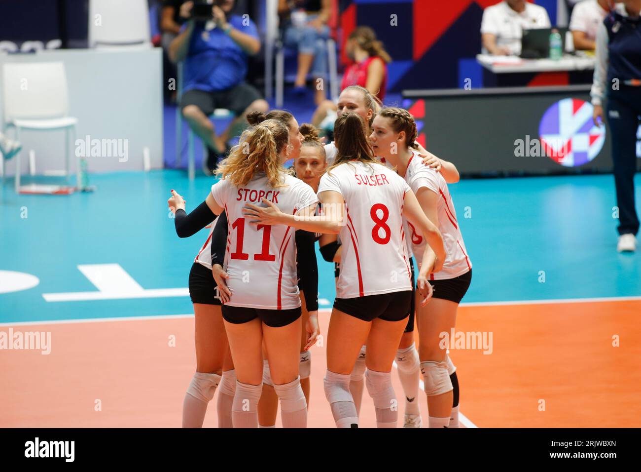 Turin, Italien. August 2023. CEV EuroVolley 2023 Turin Credit: Nderim Kaceli/Alamy Live News Credit: Nderim Kaceli/Alamy Live News Stockfoto