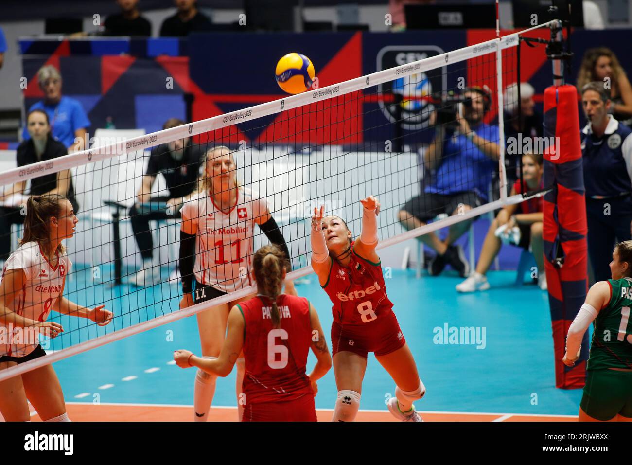 Turin, Italien. August 2023. CEV EuroVolley 2023 Turin Credit: Nderim Kaceli/Alamy Live News Credit: Nderim Kaceli/Alamy Live News Stockfoto