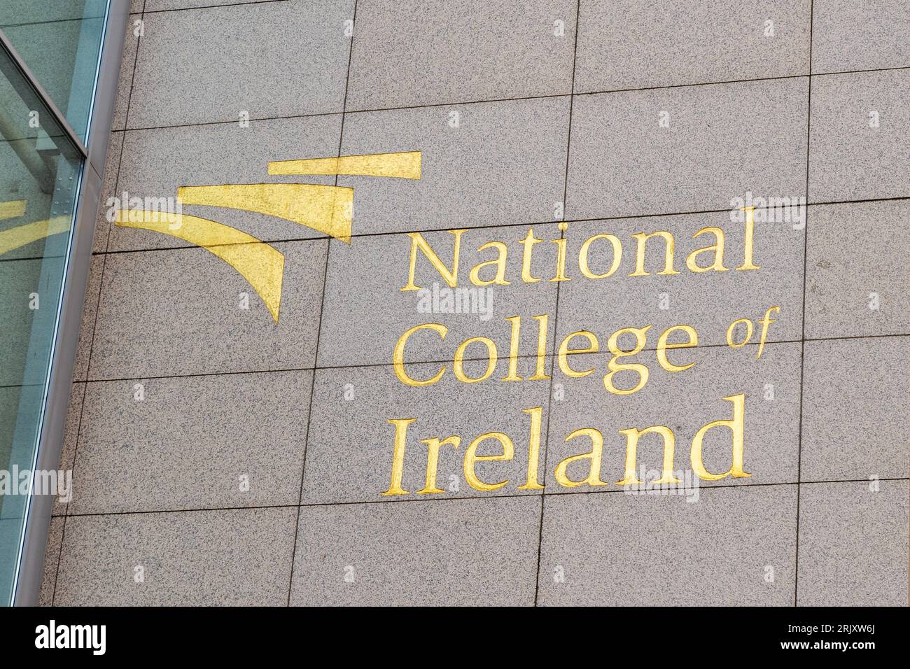 National College of Ireland - Mayor Street, Dublin, Irland. Stockfoto