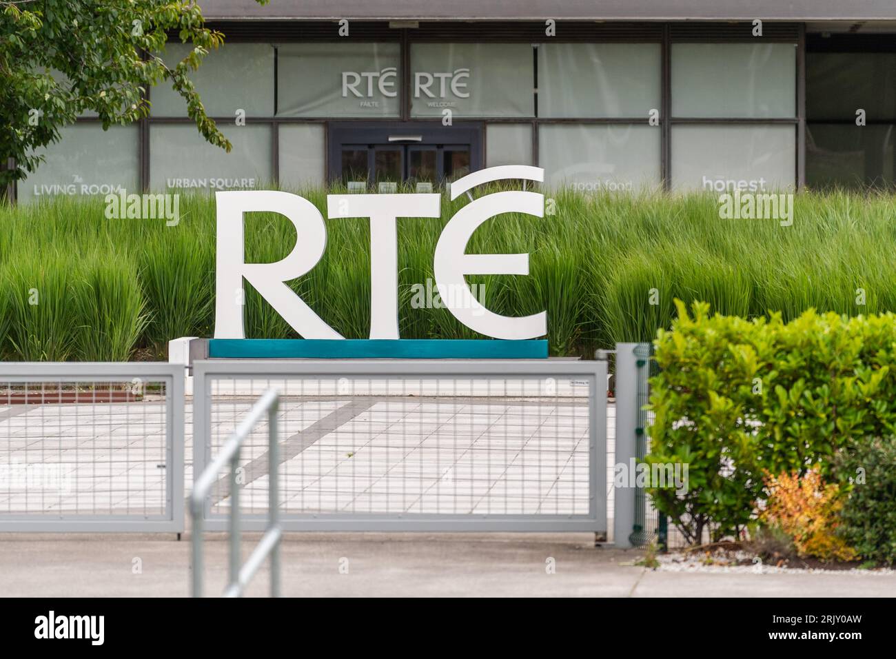 RTE Studios in Donnybrook, Dublin, Irland. Stockfoto