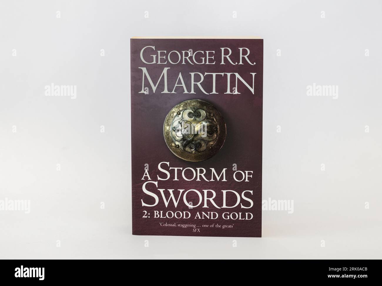 Brisbane, Australien - 21. August 2023: Game Of Thrones Books. Eine Song of Ice and Fire Serie von Fantasy-Romanen von George R. Martin Stockfoto