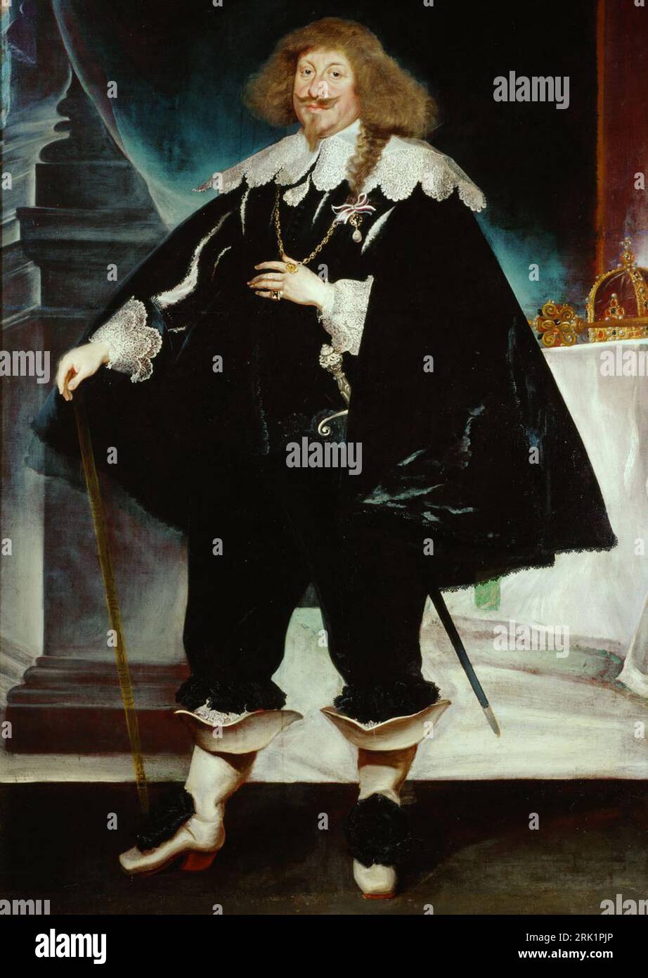 Władysław IV., König von Polen (1648) um 1639 von Frans Luycx Stockfoto