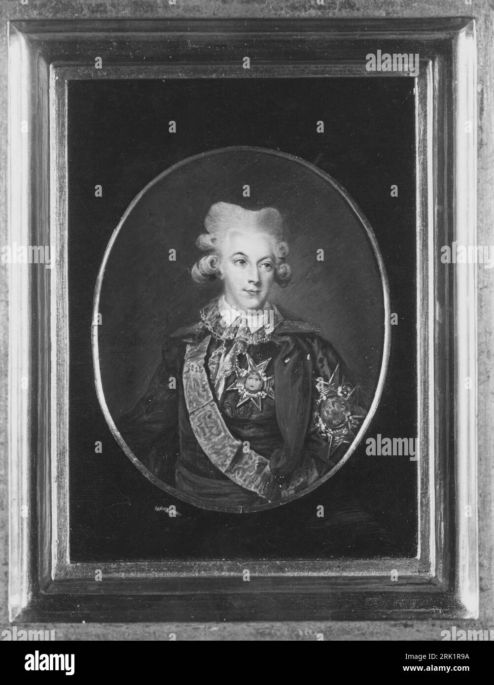 Gustav III., 1746-1792, Kung av Sverige 1786 von Jacob Axel Gillberg Stockfoto