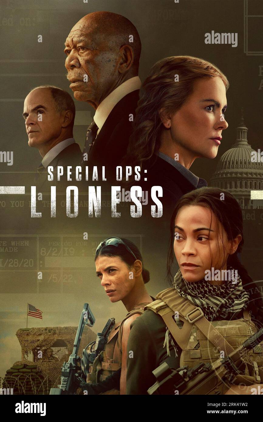 SPECIAL OPS: LIONESS (2023), REGIE: PAUL CAMERON, JOHN HILLCOAT UND ANTHONY BYRNE. Titel: PARAMOUNT TV / Album Stockfoto