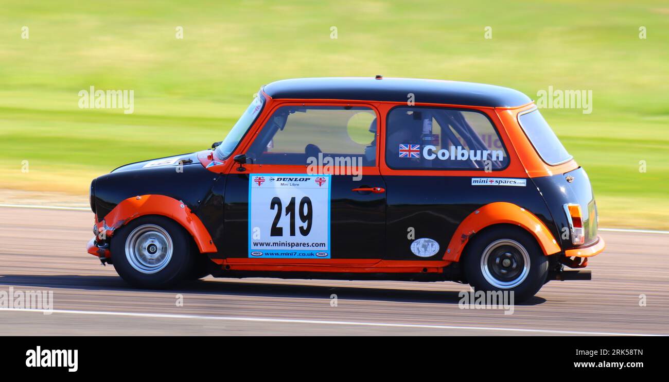 BTCC-TREFFEN BEI THRUXTON 2023 MINI'S Stockfoto