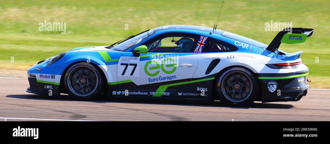 BTCC-RENNWOCHENENDE IM THRUXTON 2023 Stockfoto