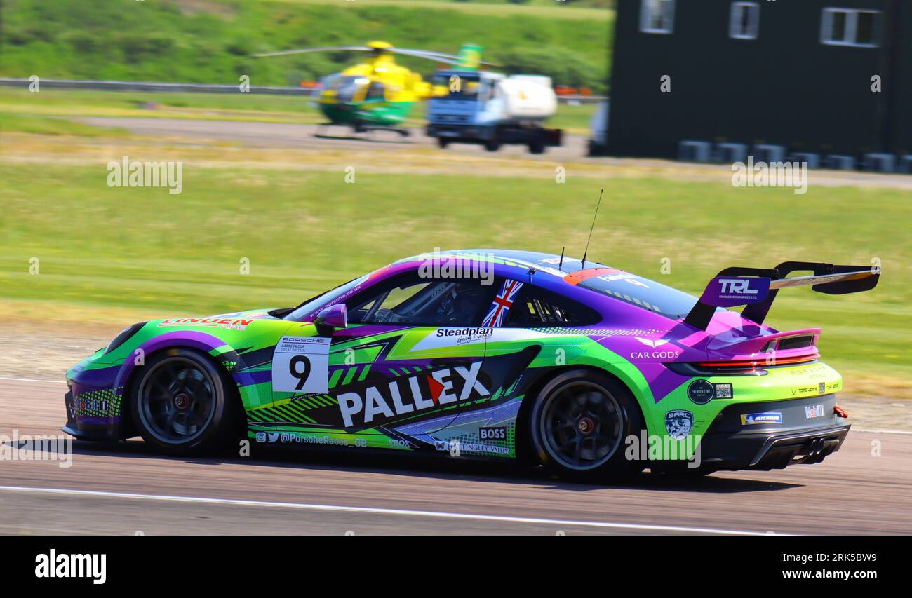 BTCC-RENNWOCHENENDE IM THRUXTON 2023 Stockfoto