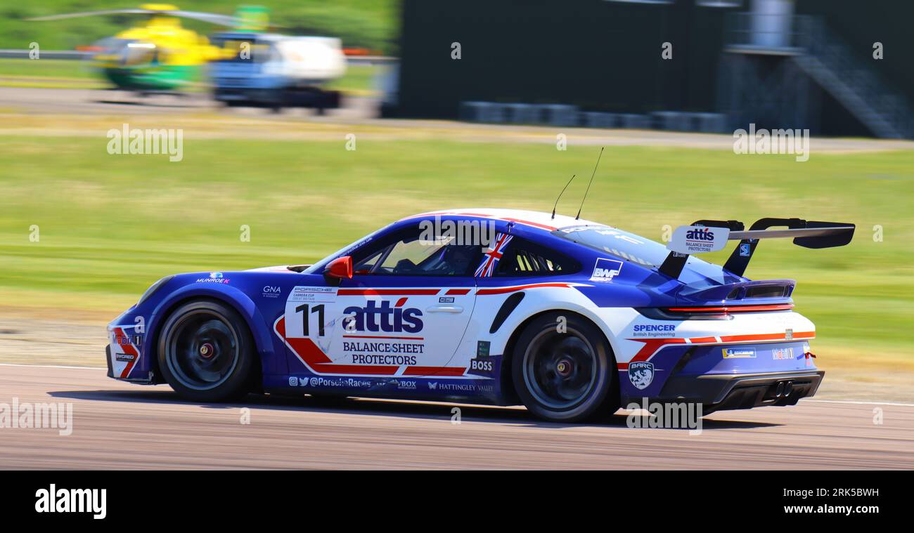 BTCC-RENNWOCHENENDE IM THRUXTON 2023 Stockfoto