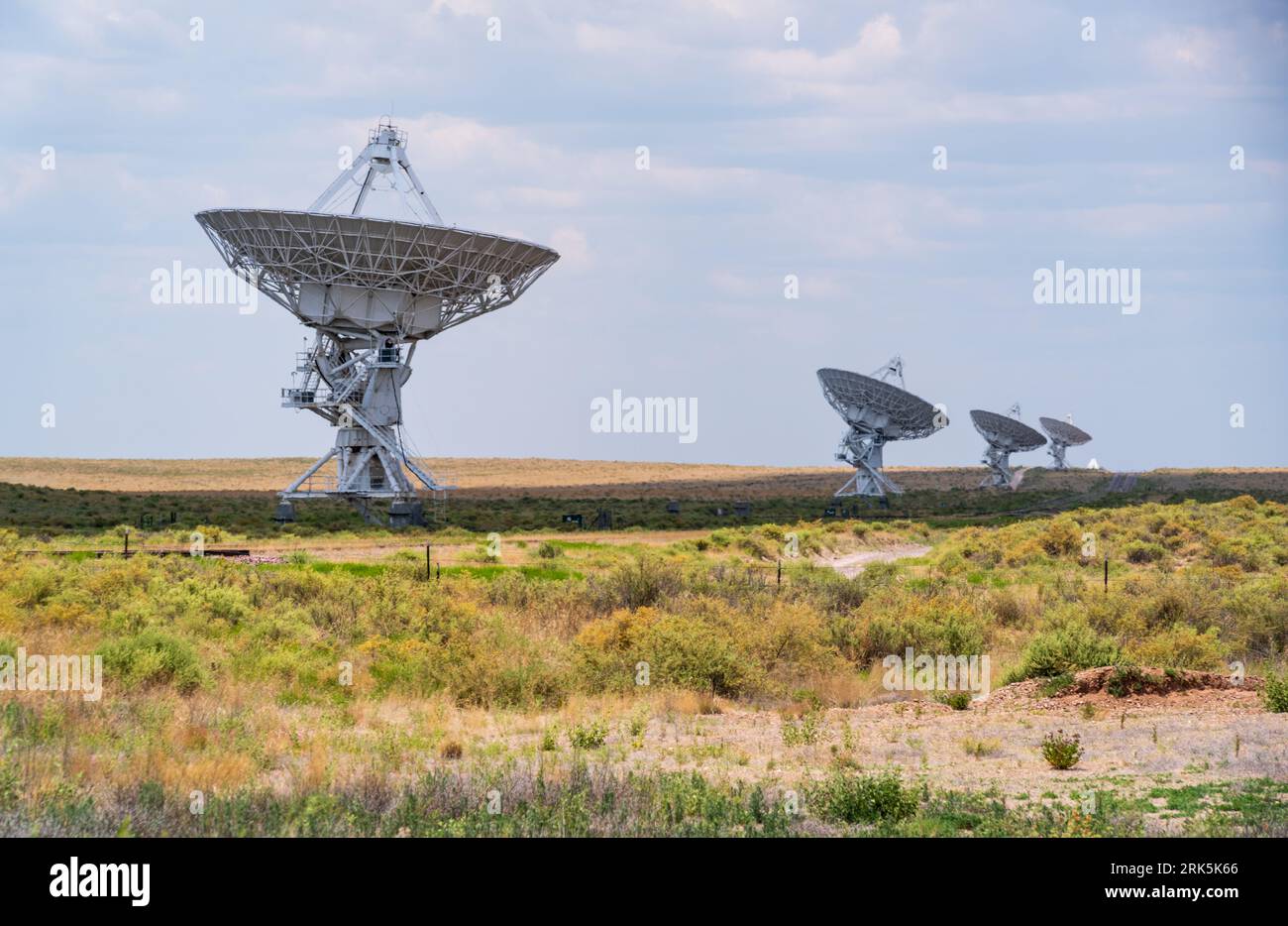 Das sehr große Array in New Mexico Stockfoto