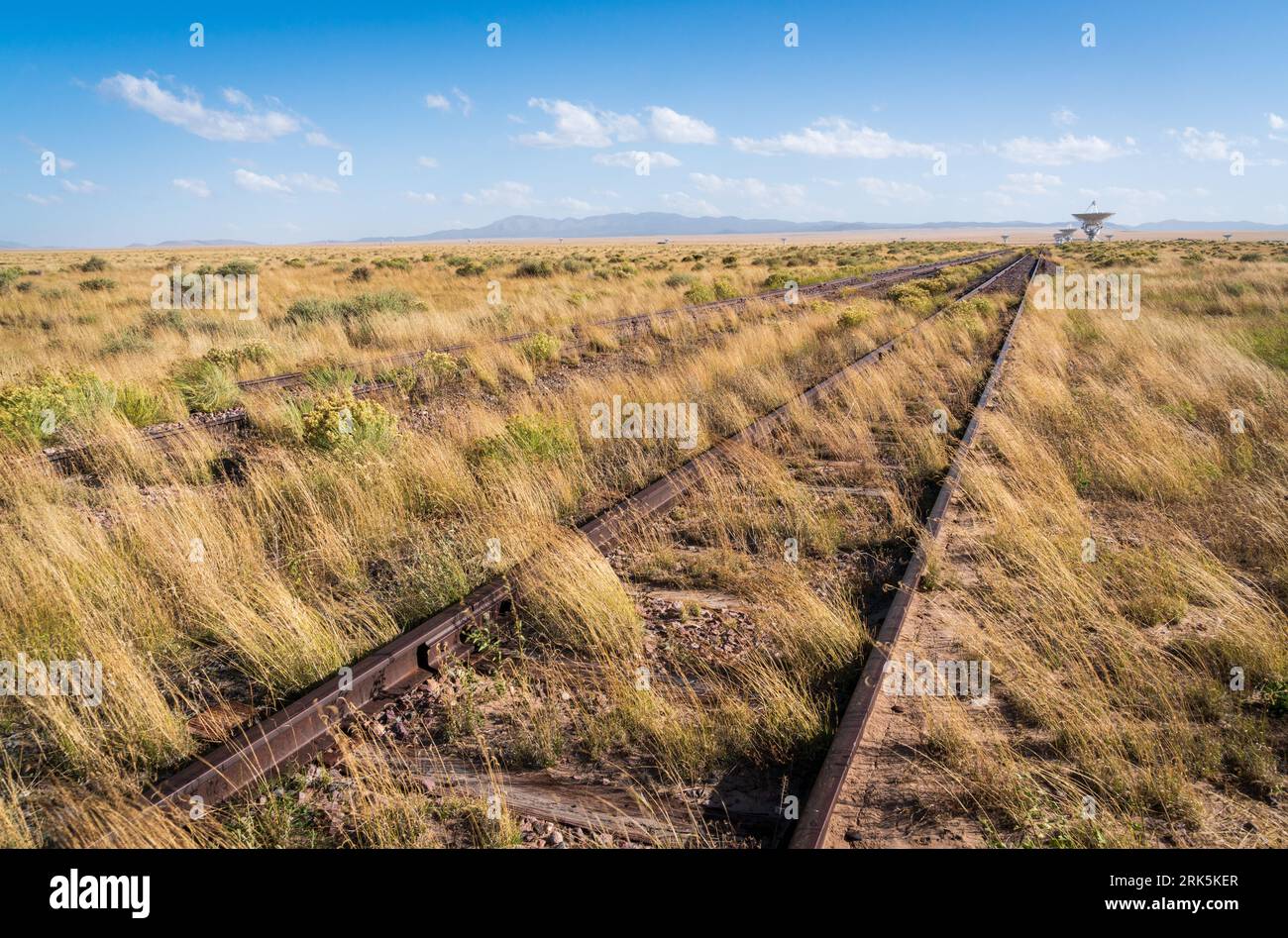 Das sehr große Array in New Mexico Stockfoto