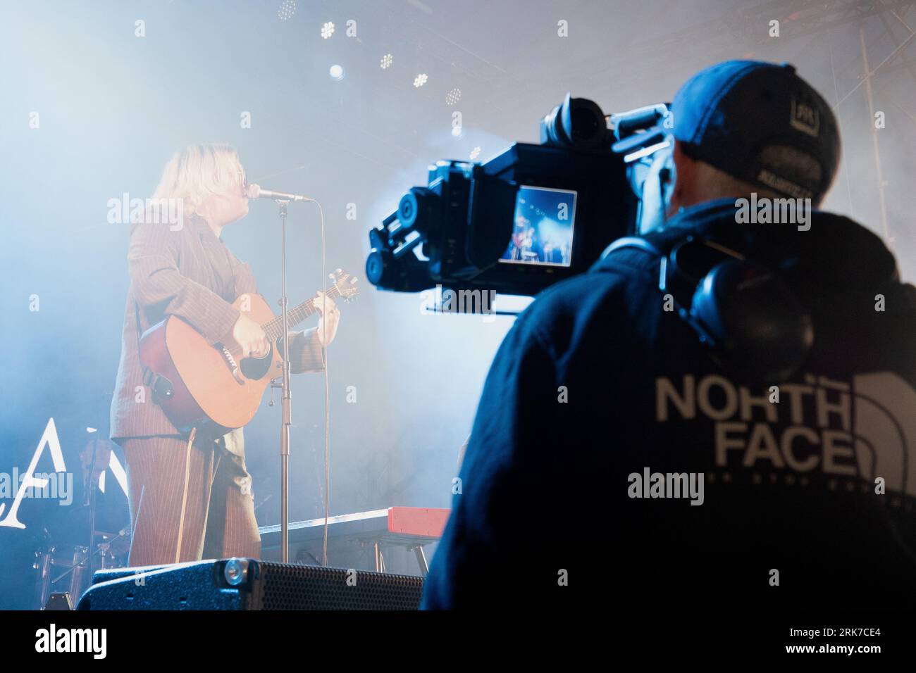 Oscar lang beim Latitude Festival 2023. Stockfoto