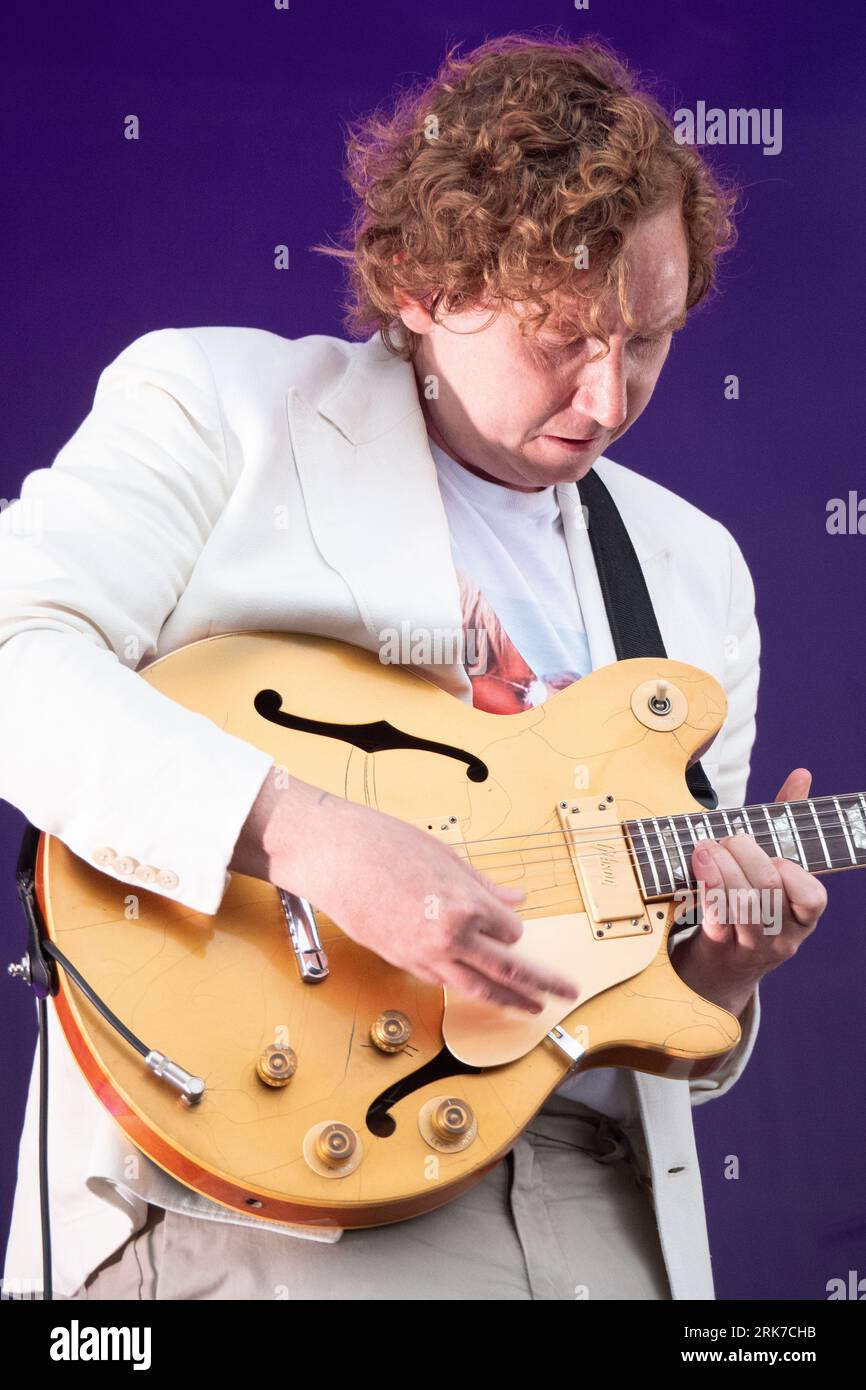Die Kooks treten beim Latitude Festival 2023 in Henham Park auf. Stockfoto