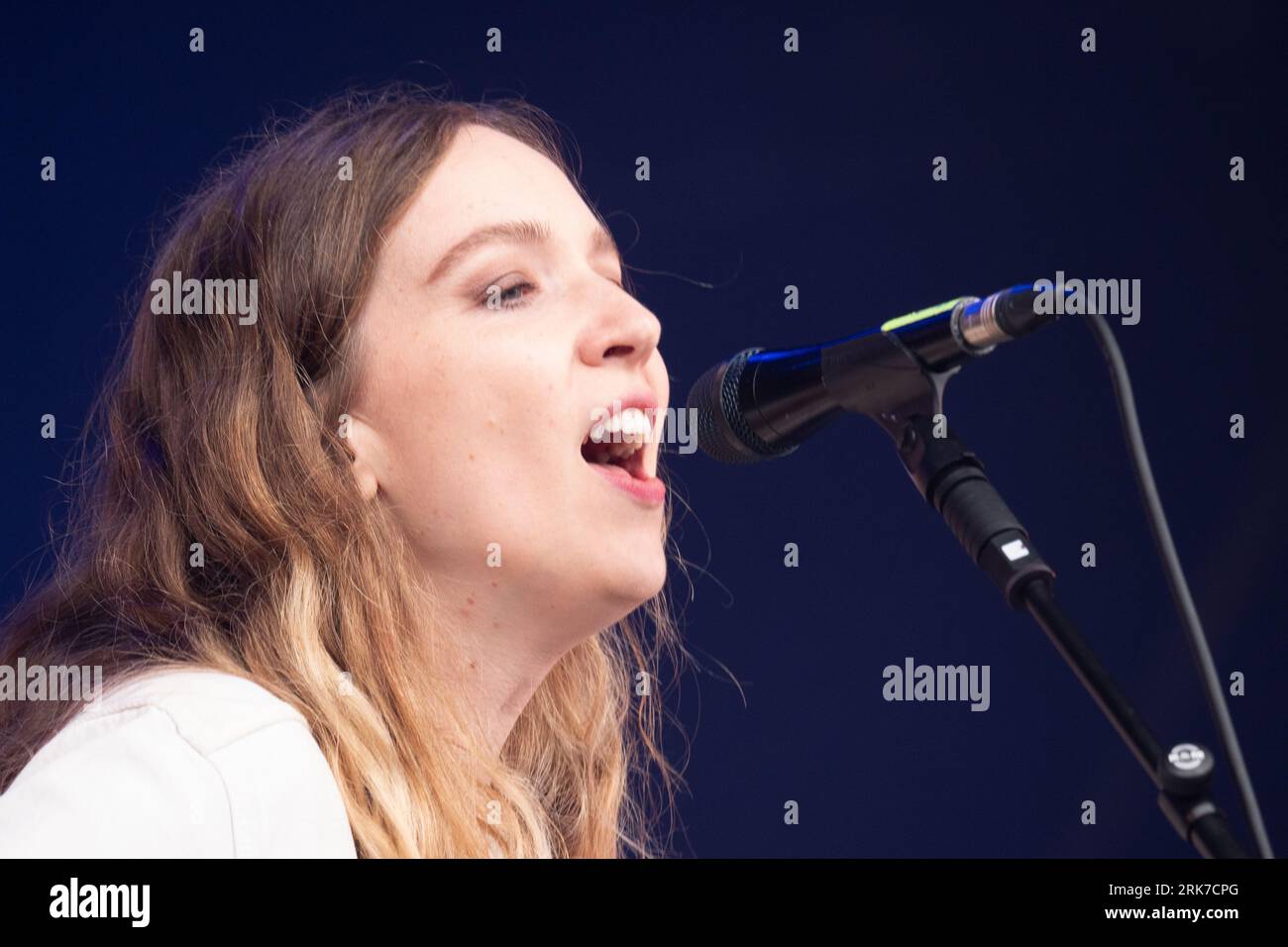 The Big Moon beim Latitude Festival 2023 in Henham Park, England. Stockfoto