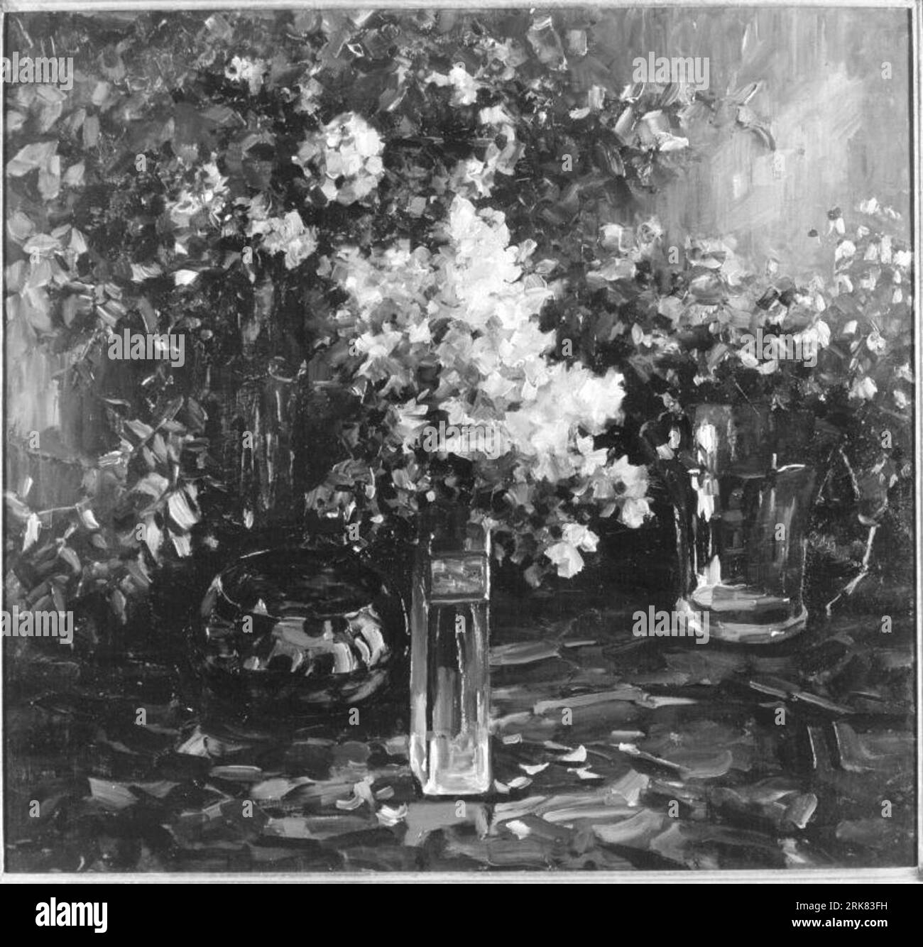 Rittersporn um 1925 von Alexander Koester Stockfoto