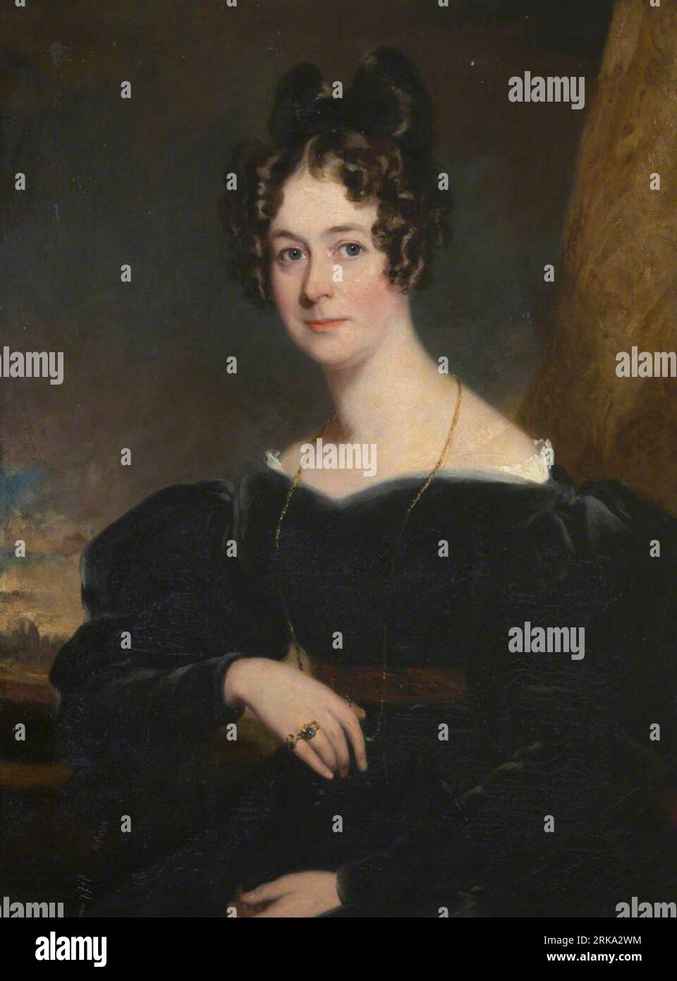 Frances Talbot, Countess of Morley (1782–1857) 1830 von Frederick Richard Say Stockfoto