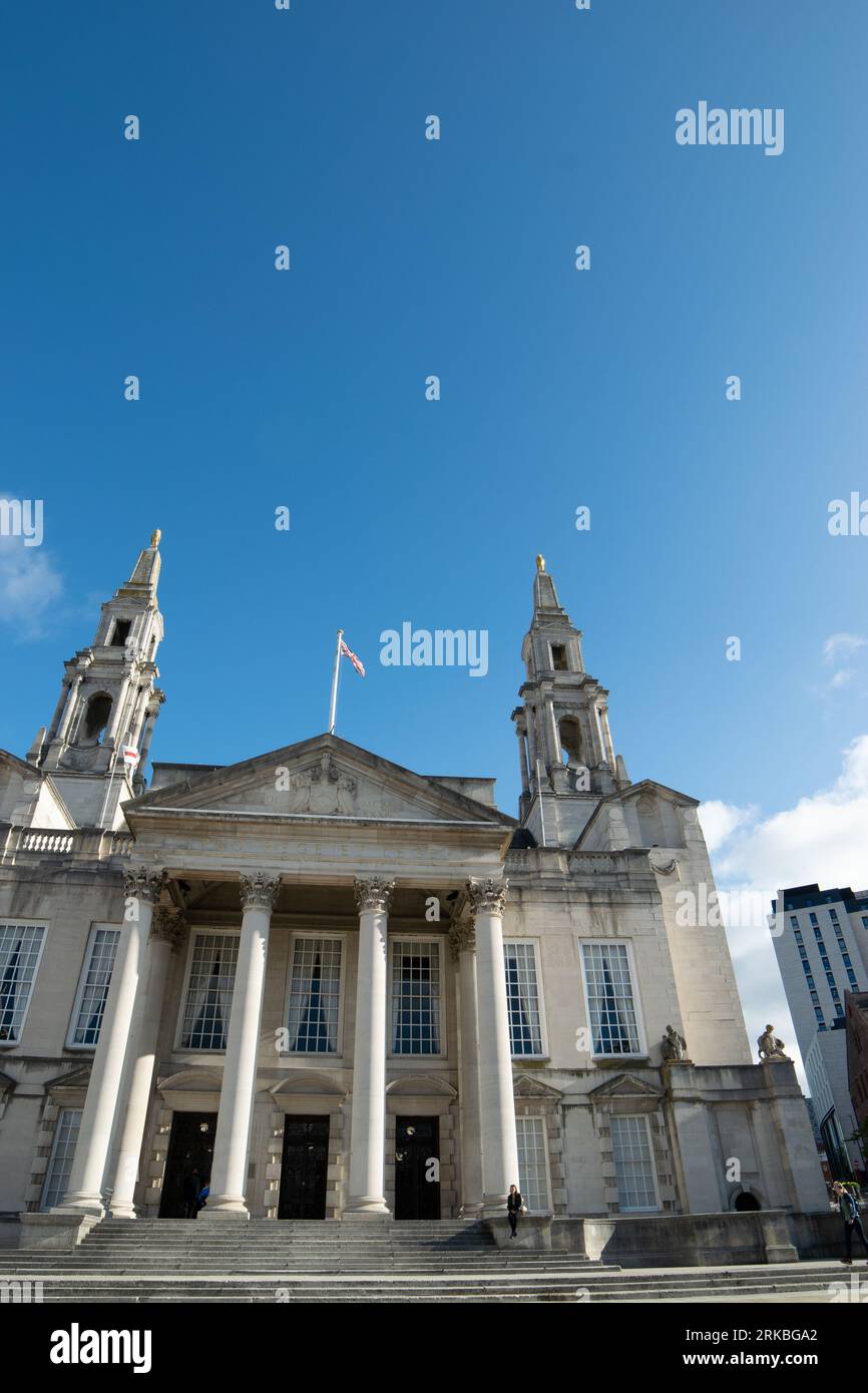 Leeds City council Building, Leeds, Yorkshire, Vereinigtes Königreich. Stockfoto